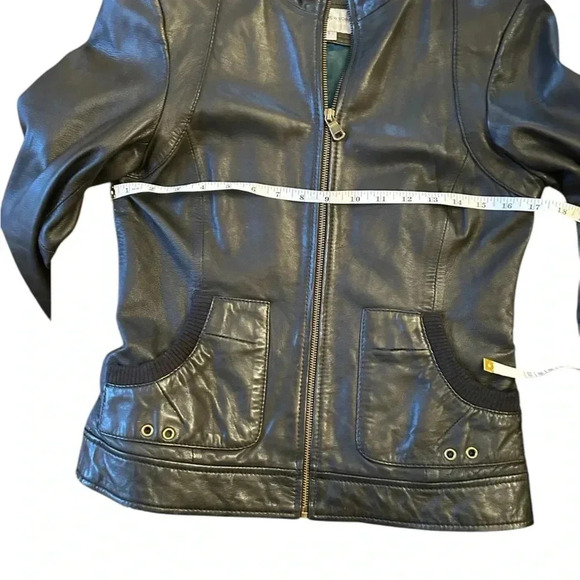 Mark New York Women’s Leather Jacket with Silk Lining Size S - Picture 6 of 16